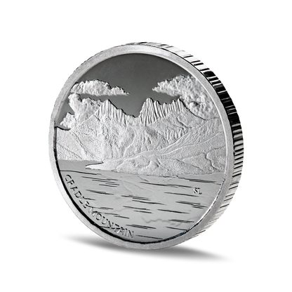 Cradle Mountain 1oz Silver Minted Round